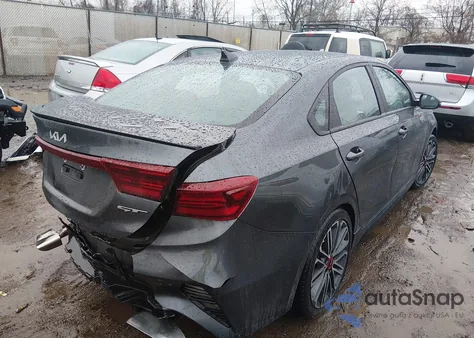 2022 Kia Forte Gt from USA, damaged, VIN 3KPF44AC7NE495648